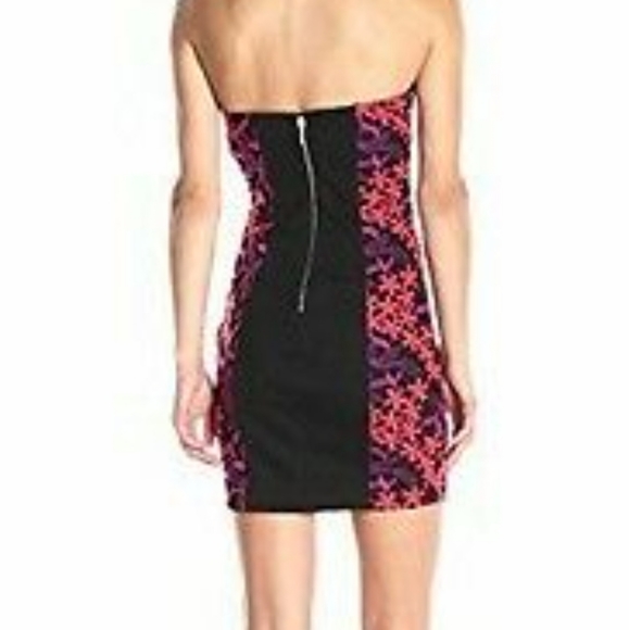 GUESS Floral Strapless Dress 👗 - Picture 7 of 7